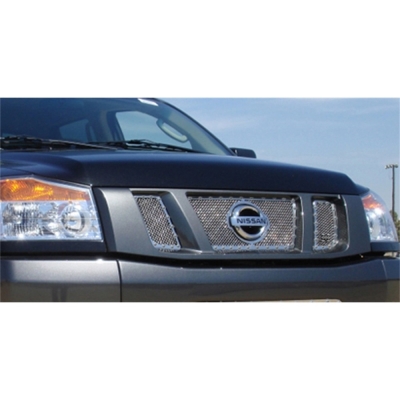 T-Rex Grilles X-Metal Mesh Grille (Polished Stainless Steel) - 6717810