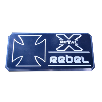 T-Rex Grilles Rebel Body Side Badges (Black) - 6900013