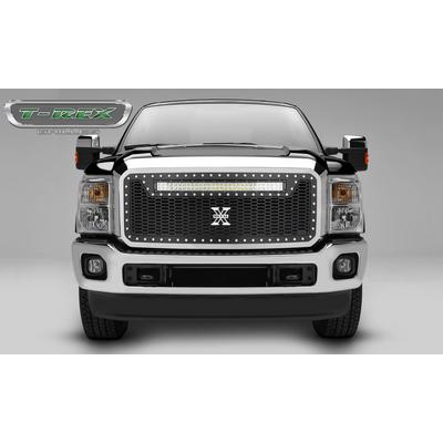 T-Rex Stealth Laser Torch Grille With 30 LED Light Bar - 7315461