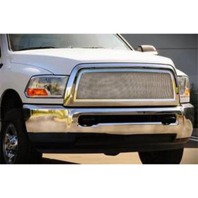UPC 609579012119 product image for T-Rex Grilles Upper Class Mesh Grille Insert (Polished Stainless Steel) - 54451 | upcitemdb.com