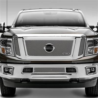 UPC 609579031424 product image for T-Rex Upper Class Bumper Grille Overlay (Polished) - 55785 | upcitemdb.com