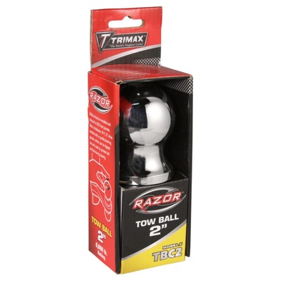 Trimax Locks 2 Tow Ball (Chrome) - TBC2