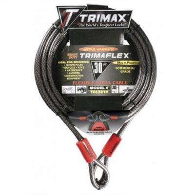 Trimax Locks Quadra-Braid Cable - TDL3010