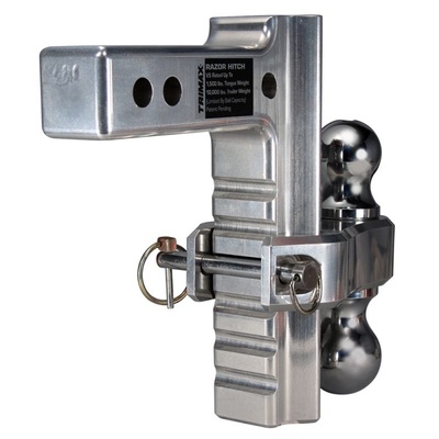 Trimax Locks RAZOR 6 Aluminum Adjustable Drop Hitch - TRZ6AL-RP