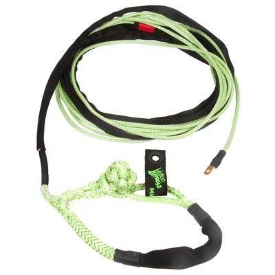 VooDoo Offroad 3/8 X 80' Winch Line With Soft Shackle End (Green) - 1400010