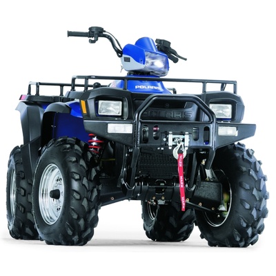 Warn Polaris ATV Front Bumper (Black) - 62323