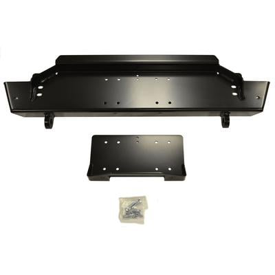 Rock Crawler Stubby Front Bumper without Grille Guard Tube (Black) - Warn 87700
