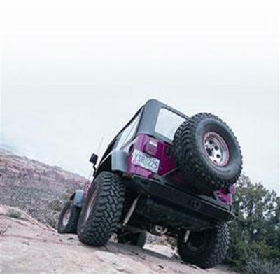 Warn Rock Crawler Rear Bumper (Black) - 61860