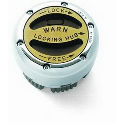 Warn Premium Manual Locking Hub Kit, Chrome 28761