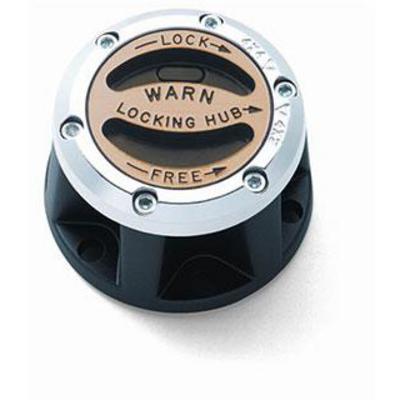 Warn Premium Manual Locking Hub Kit, Chrome 28761