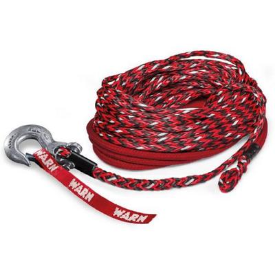 Warn Spydura Nightline 12K Synthetic Rope Assembly (Red) - 102560