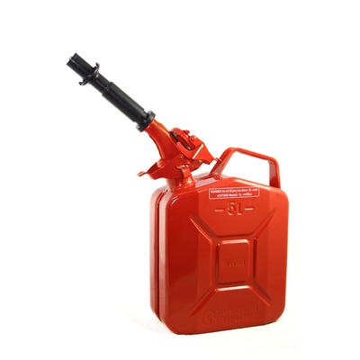 Wavian 5 Liter Steel Jerry Can (Red) - 3015