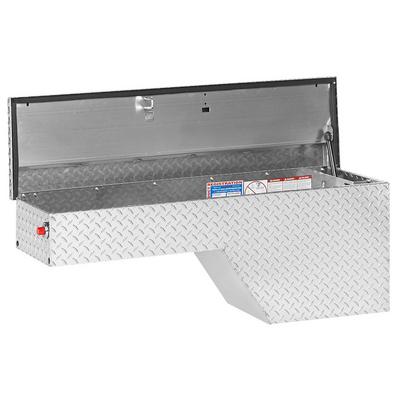 Wheel Well Driver Side Truck Tool Box (Clear Coat Finish) - Weather Guard 172-0-01
