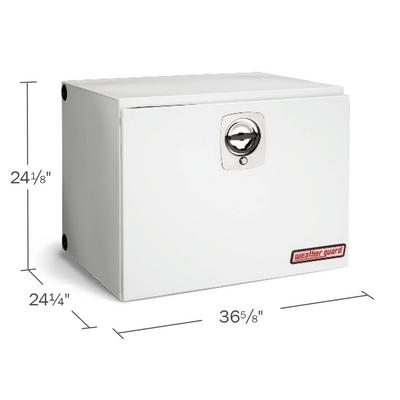 Weather Guard Jumbo Under Bed Tool Box (White) - 538-3-02