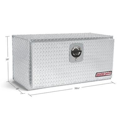 Weather Guard Compact Under Bed Tool Box (Clear Coat Finish) - 636-0-02