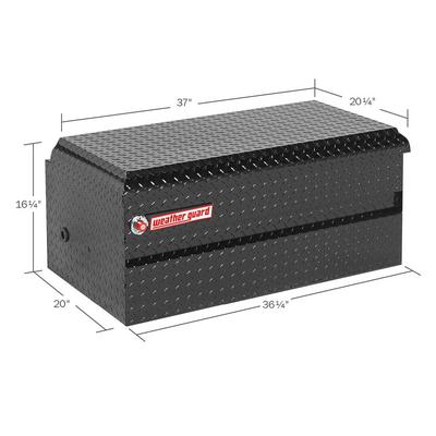 Weather Guard Compact All-Purpose Truck Tool Chest (Gloss Black) - 644-5-01