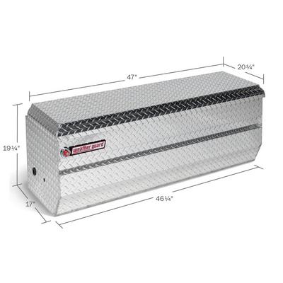 Weather Guard Full All-Purpose Truck Tool Chest (Clear Coat Finish) - 674-0-01
