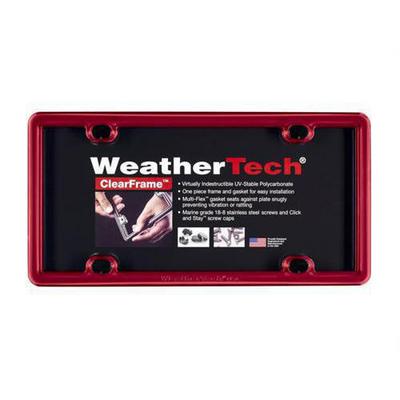 WeatherTech ClearFrame (Red) - 8ALPCF1