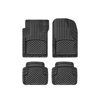 WeatherTech 2-Pack Universal Trim-to-Fit All-Vehicle Mats - Front & Rear (Black) - 11AVMSBX2