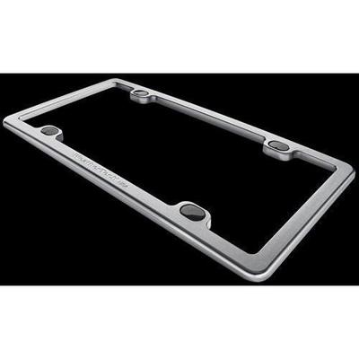 WeatherTech Billet License Plate Frame (Primer Black Steel) - 8ALPF2