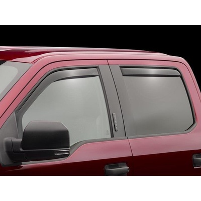 WeatherTech Front & Rear Side Window Deflectors (Dark Smoke) - 84935