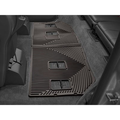 WeatherTech All-Weather Rubber Floor Mats - 3rd Row (Cocoa) - W342CO