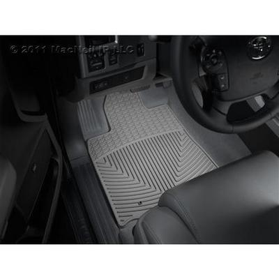 WeatherTech All-Weather Rubber Floor Mats - Front (Grey) - W172GR