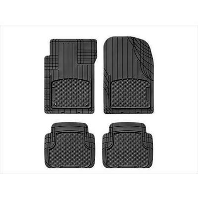 WeatherTech Universal Trim-to-Fit All-Vehicle Mats - Front & Rear (Black) - 11AVMSB