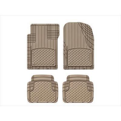WeatherTech Universal Trim-to-Fit All-Vehicle Mats - Front & Rear (Tan) - 11AVMST