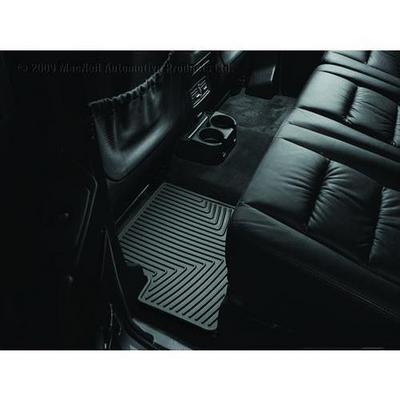 WeatherTech All-Weather Rubber Floor Mats - Rear (Black) - W125