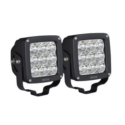Westin Axis LED Auxiliary Spot Lights - 09-12219A-PR