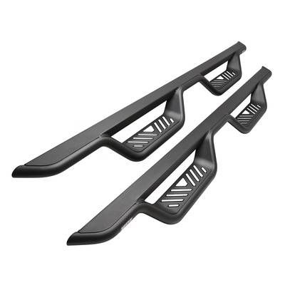 Westin Outlaw Drop Nerf Step Bars (Textured Black) - 20-14125