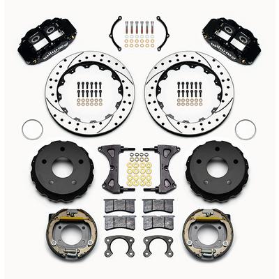 Wilwood Forged Narrow Superlite 6R Big Brake Kit With Drilled And Slotted Rotors - 140-13321-D