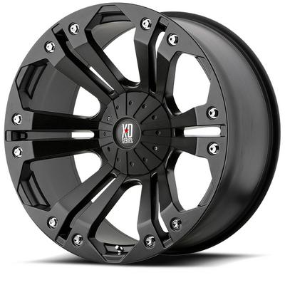 XD Wheels XD778 Monster, 18x9 With 6 On 135 And 6 On 5.5 Bolt Pattern - Matte Black-XD77889067718