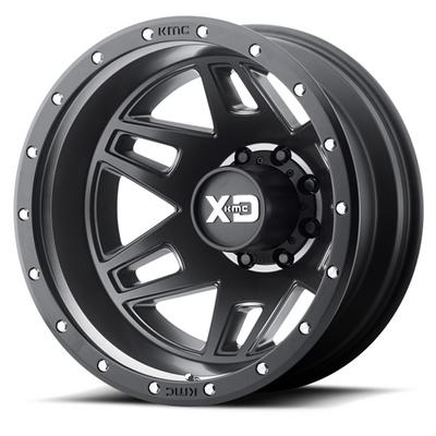 XD130 Machete Dually, 20x7.5 Wheel With 8 On 6.5 Bolt Pattern - Satin Black - XD130275807152N