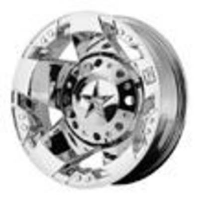 XD Wheels ROCKSTAR, 16x6 With 8 On 170 Bolt Pattern - Dually Chrome Rear-XD77566087294N