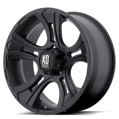 XD Wheels XD801 Crank, 18x9 With 5 On 150 Bolt Pattern - High Temp Matte Black Coated-XD80189058700