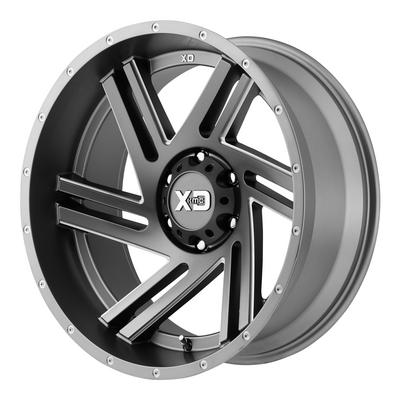 XD835, 18x9 With 6x5.5 Bolt Pattern - Satin Gray Milled