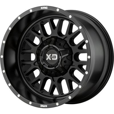 XD842 Snare, 20x9 with 6x135 and 6x139.7 Bolt Pattern - Satin Black - XD Wheels XD84229067718