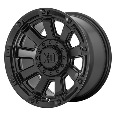 XD Wheels XD852 Gauntlet, 20x9 With 5 On 5 / 5 On 5.5 Bolt Pattern - Black - XD85229035700