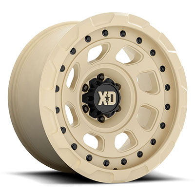 XD XD861 Storm Wheel, 20x9 With 5 On 5 Bolt Pattern - Sand - XD86129050600