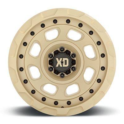 XD XD861 Storm Wheel, 20x10 With 6 On 5.5 Bolt Pattern - Sand - XD86121068618N