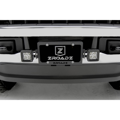 ZROADZ Universal License Plate Frame LED Kit With 3 LED Light Pods - Z310005-KIT
