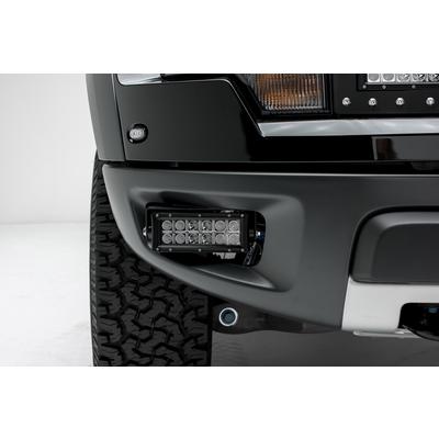 ZROADZ Front Bumper Side Opening LED Light Bar Mount Kit With Two 6 LED Light Bars - Z325651-KIT