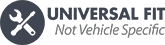 universal fit logo lllll