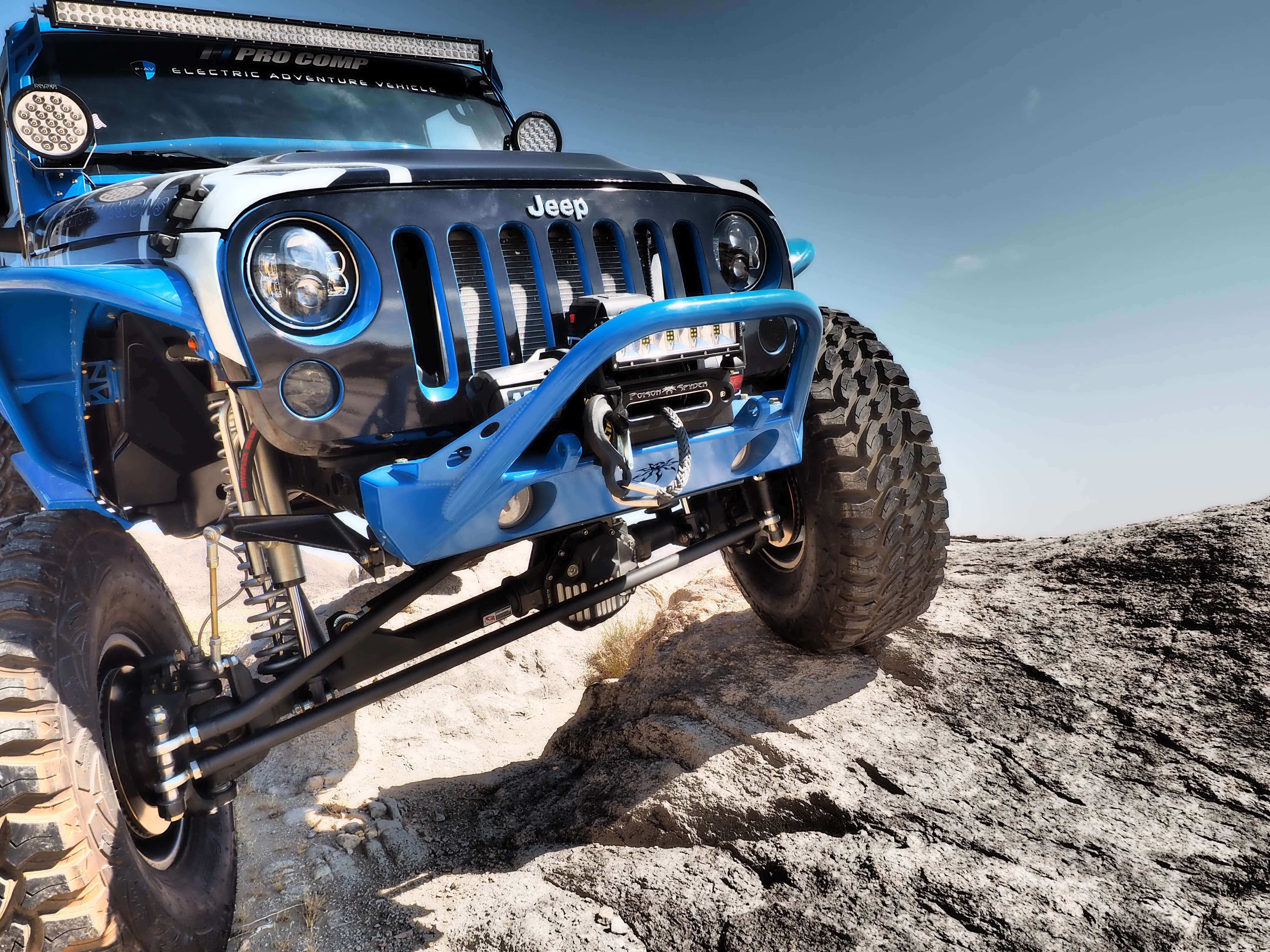 Details About The Electric Powered Jeep JK