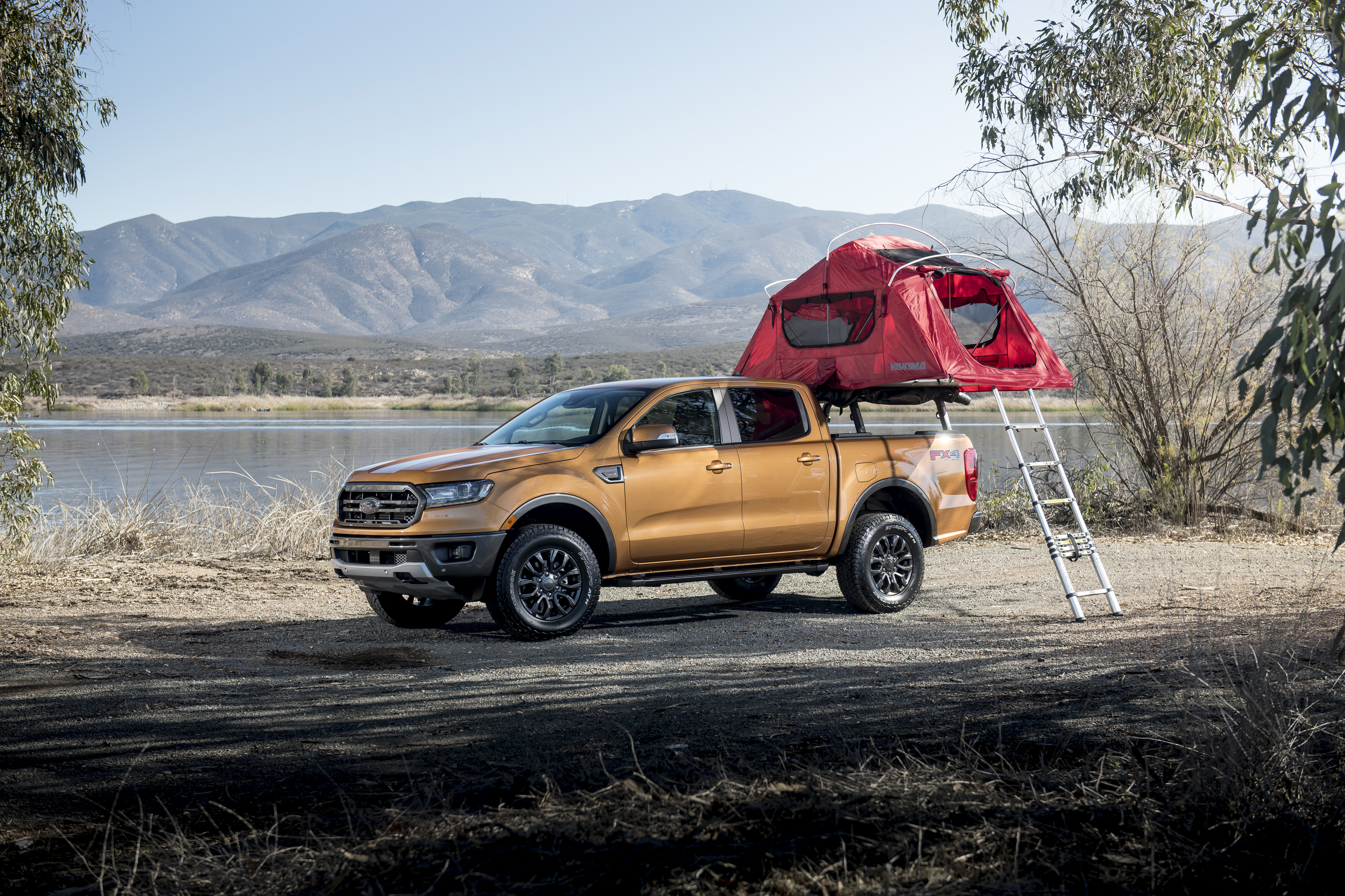 01 2020 Ford Ranger FX4 Overland Rooftop Tent Camping
