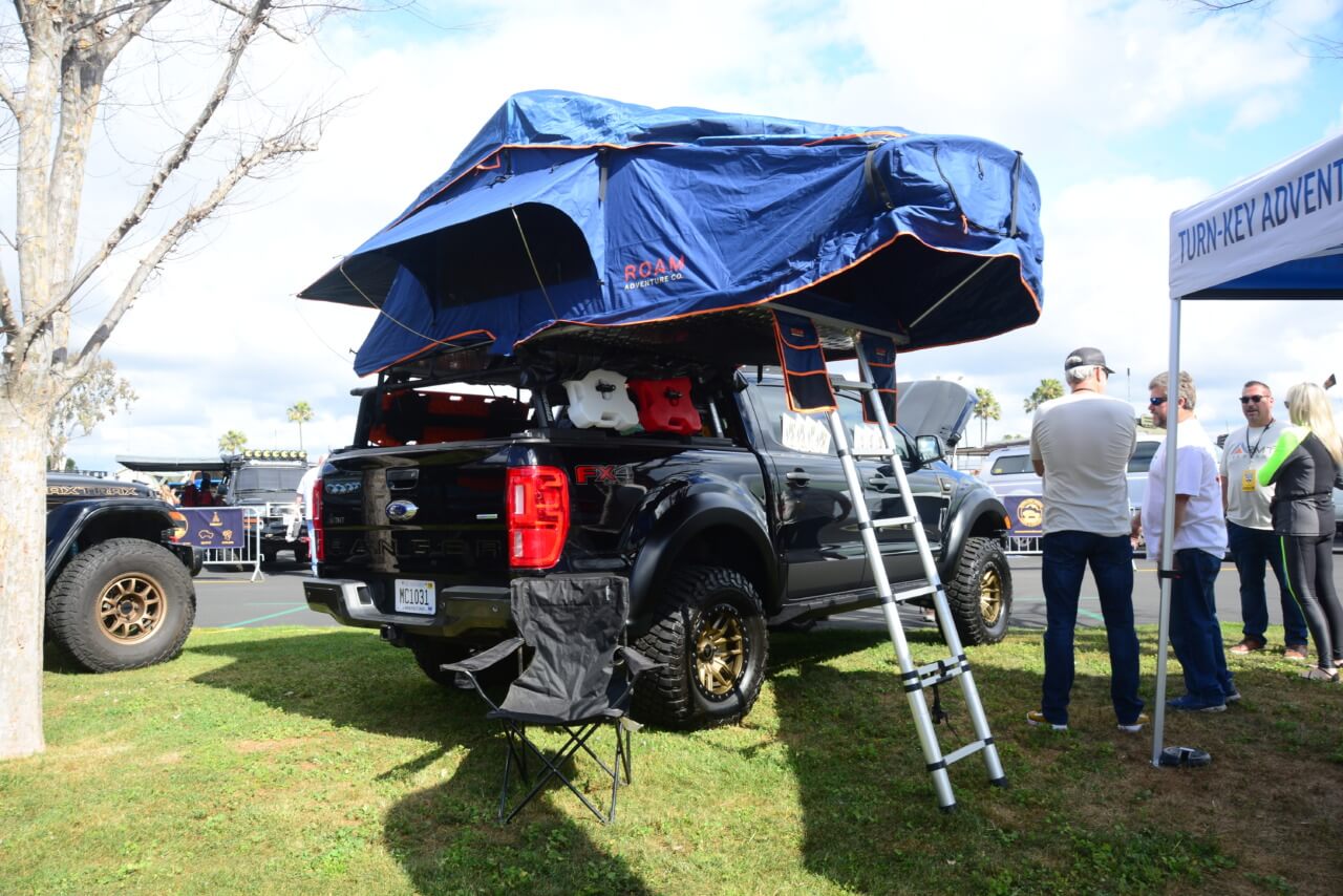 12 2019 Ford Ranger FX4 with Roof Top Tent