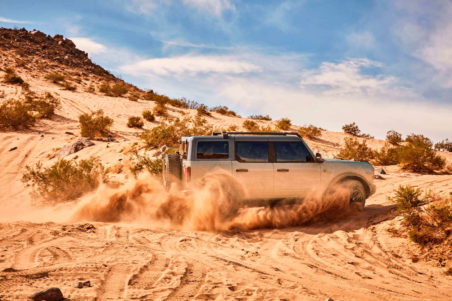 18 2021 Ford Bronco 4 Door In Sand Dunes 1