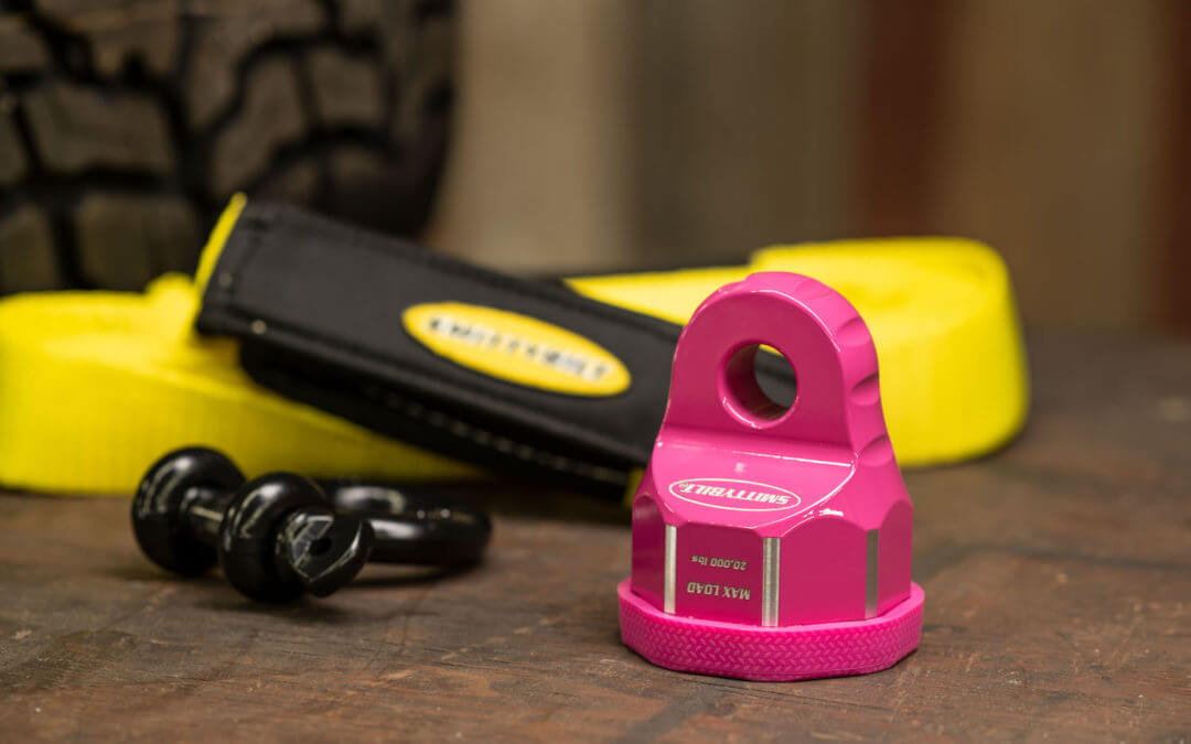 Smittybilt Unveils Pink Aluminum Winch Shackle for Breast Cancer Awareness